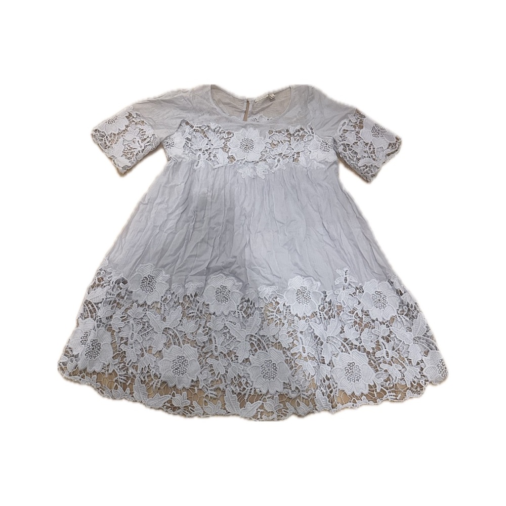 Light blue lace dress